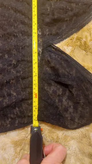 Camisón corto encaje negro