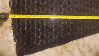 Camisón corto encaje negro