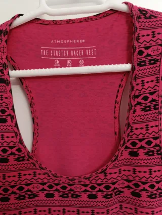 2 Camisetas Deportivas Mujer Rosa