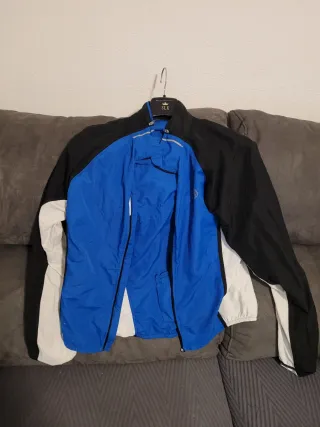 Cortavientos Desmontable Dare Azul/Negro