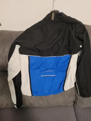 Cortavientos Desmontable Dare Azul/Negro