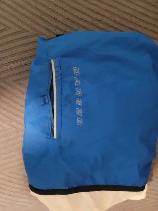 Cortavientos Desmontable Dare Azul/Negro