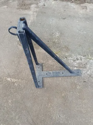 Soporte pared saco boxeo