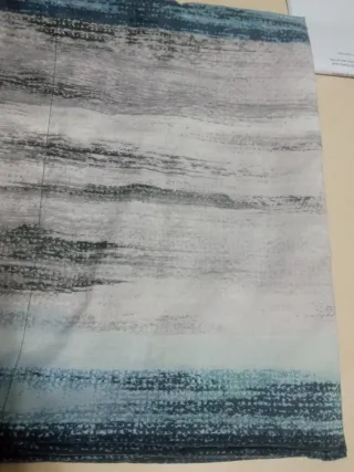 Funda Nórdica poliéster azul y gris