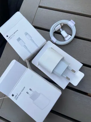 Cargador iPhone Apple 20W y Cable USB-C