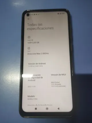 Telefono Xiaomi Redmi Note 9 Verde