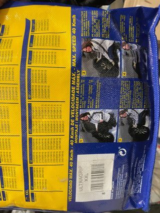 Cadenas Nieve Textiles Goodyear XXL