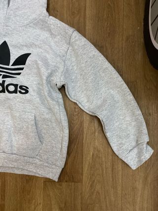 Sudadera Adidas Gris niño
