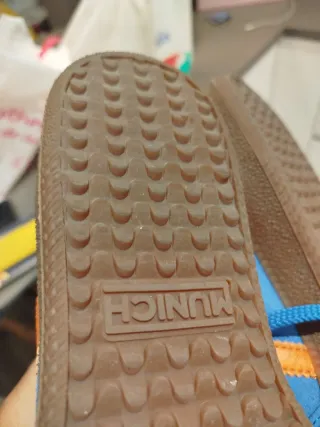 Zapatillas Munich Talla 42 Azul/Naranja