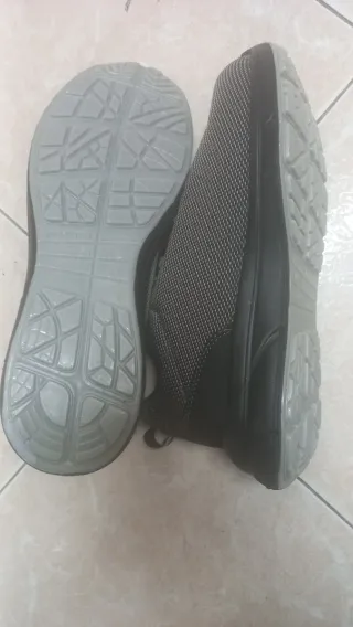 Calzado Panter Negro y Gris