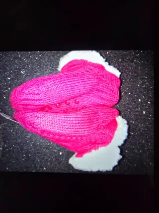 Calzerotti babucce antiscivolo bimba. Anni 2/4