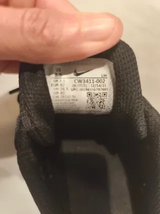 Nike Downshifter 11 Scarpe Nere in Ottimo Stato