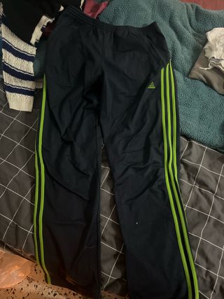 Pantalones Adidas Negro y Verde