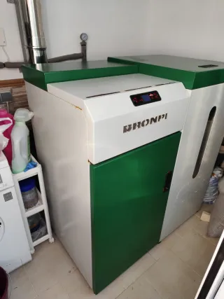 Caldera de pellets automática Brompi