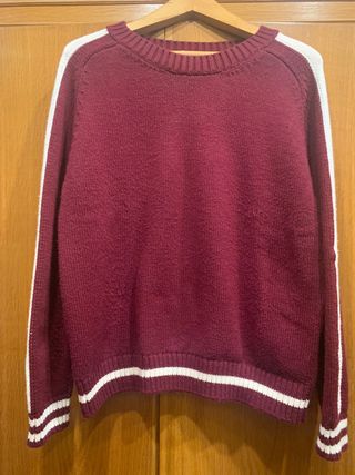 Jersey Zara estilo college