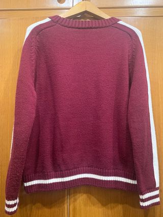 Jersey Zara estilo college