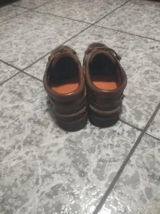 Zapatos náuticos Silbón marrones