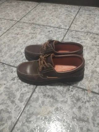 Zapatos náuticos Silbón marrones