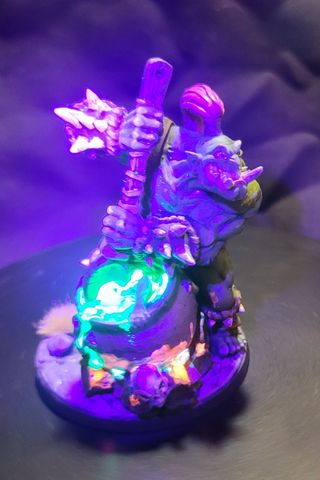 Miniatura Orco Cuoco con Calderone