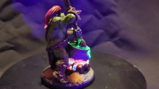 Miniatura Orco Cuoco con Calderone