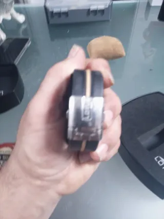 Reloj Lotus Hombre Negro/Plata