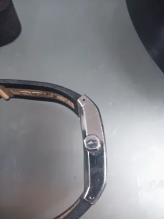 Reloj Lotus Hombre Negro/Plata