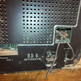 Radio Antigua Sonneclair Baquelita Válvulas