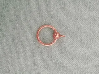 Colgante Pandora Corazón Rosa Oro