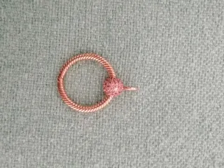 Colgante Pandora Corazón Rosa Oro