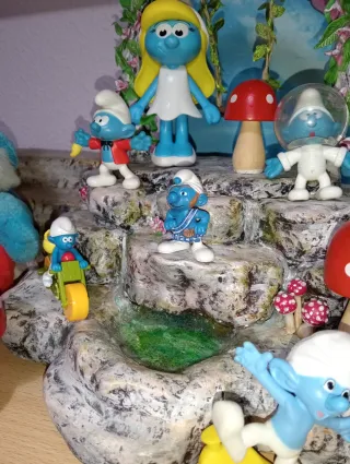 Conjunto di figure dei Puffi