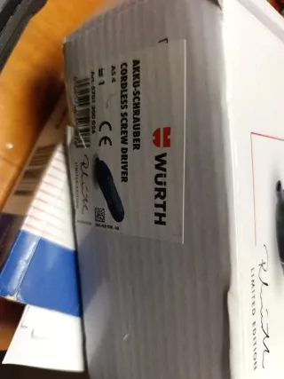 Destornillador a batería Würth AS4