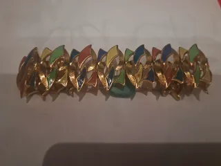 Pulsera Vintage Carven Paris Multicolor