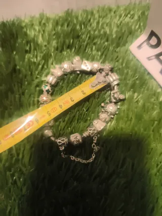 Pulsera Pandora Plata con Charms completa