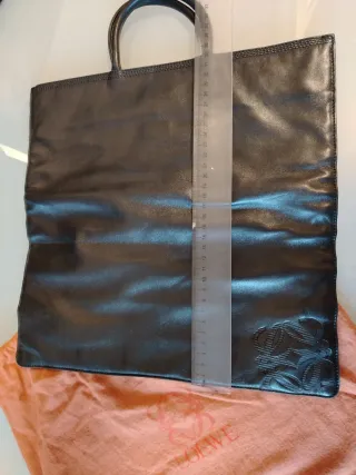 Bolso Loewe Piel Años 90 Negro