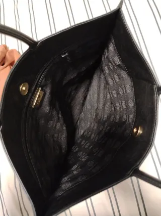 Bolso Loewe Piel Años 90 Negro