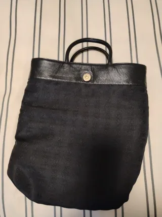 Bolso Loewe Piel Años 90 Negro