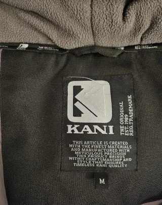 Abrigo Karl Kani Negro ,tallaje Americano