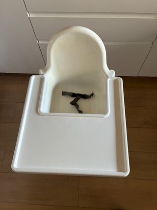 Cuna de bebé blanca . Se regala trona de Ikea