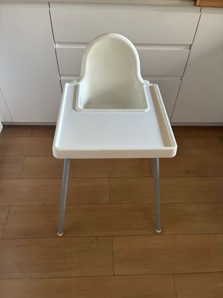 Cuna de bebé blanca . Se regala trona de Ikea