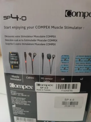 Electroestimulador Compex SP4.0