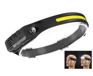 Linterna frontal LED recargable