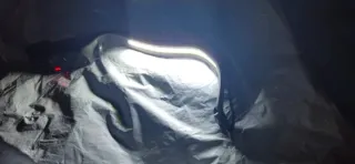 Linterna frontal LED recargable