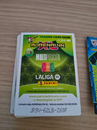 36 cromos Adrenalyn XL LaLiga Santander