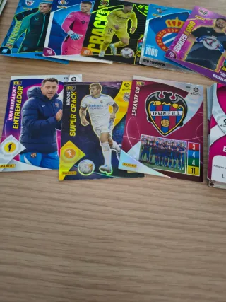 36 cromos Adrenalyn XL LaLiga Santander