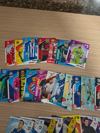 36 cromos Adrenalyn XL LaLiga Santander