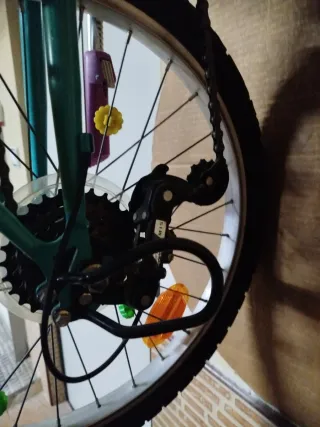 Bicicleta 20 con cambio Sunrace