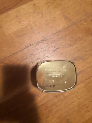 Caja de latón decorada 12cm x 8cm x 10cm