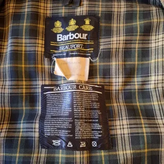 Chaqueta Barbour Beaufort Marrón/Verde Talla L