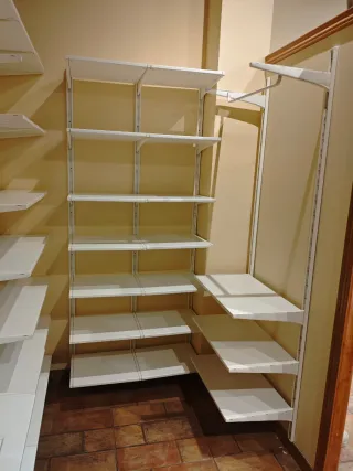 Vestidor modular blanco