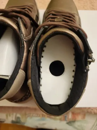 Geox Blomie Sneakers Talla 39 Bronce/Oro